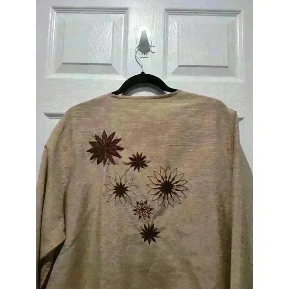 Half Moon Bay Button Up Jacket Embroidered Patterns Size‎ XL - Picture 3 of 7